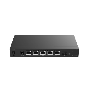Ruijie rg-eg406xs Router Balanceador con Función SD-WAN, Hasta 5 Servicios de Internet y hasta 400 clientes con desempeño de 2.5 Gbps, un puerto SFP+ 10G