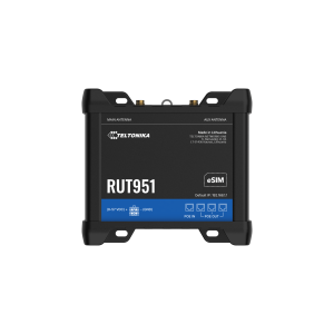 Teltonika rut951-poe Router PoE 4G Industrial con VPNs Avanzadas / Dual SIM / Soporta eSIM / Gestión Remota (Opcional RMS)