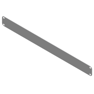 Linkedpro stf-1uw Tapa Ciega para Rack / 1 Unidad (1U) / 19 Pulgadas / Acero Calibre 14 / Pintura Electrostática Blanca / 483 x 44 mm (19 x 1.73 in)