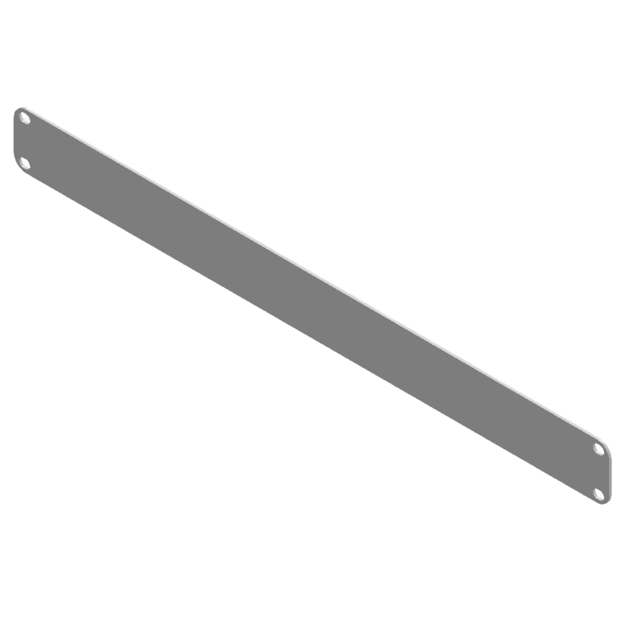 Linkedpro stf-1uw Tapa Ciega para Rack / 1 Unidad (1U) / 19 Pulgadas / Acero Calibre 14 / Pintura Electrostática Blanca / 483 x 44 mm (19 x 1.73 in)
