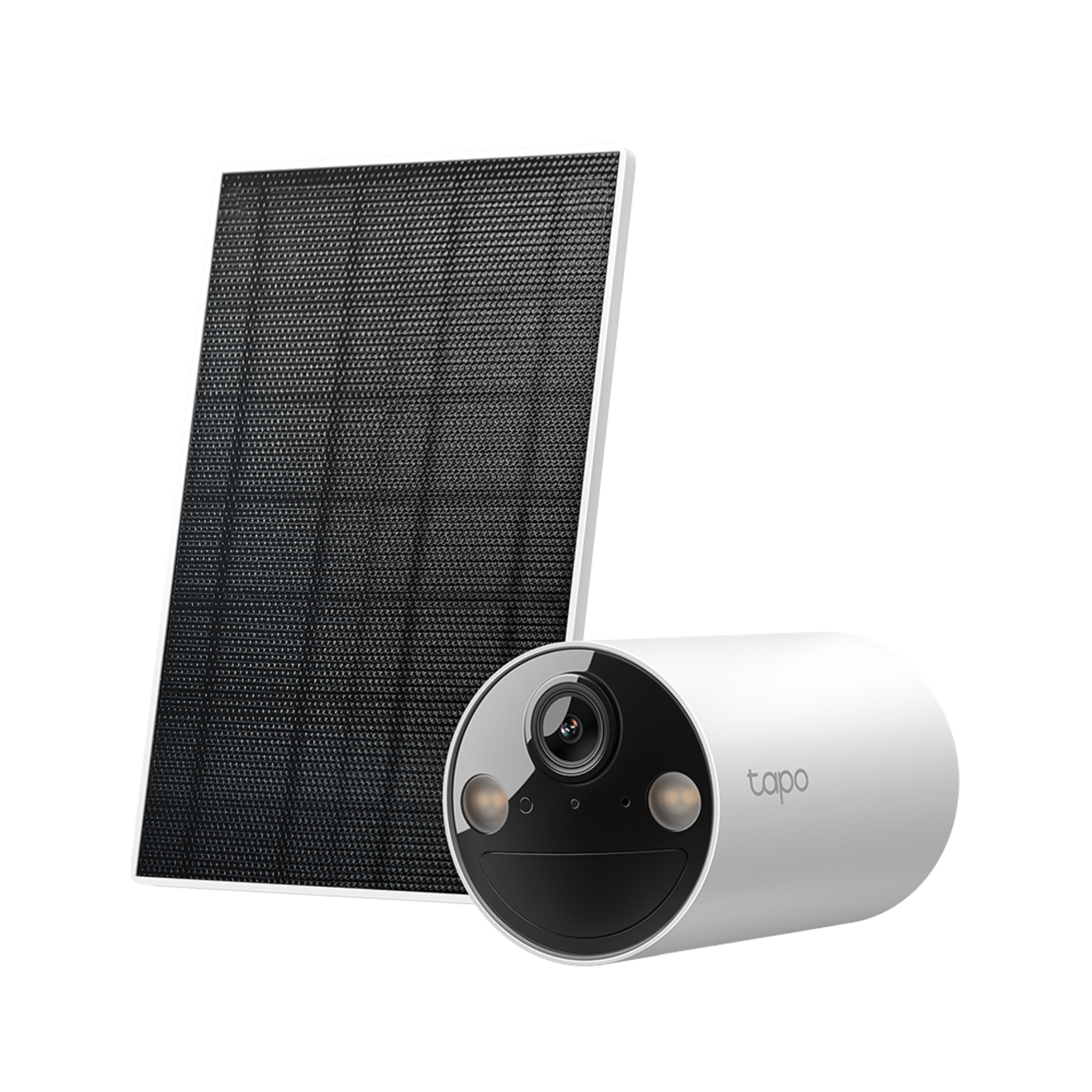 Tp-Link tapo-c410-kit Kit Cámara Seguridad Solar / 2K 3MP (2304×1296 px) / Visión Nocturna Color / Batería 6400 mAh 180 Días / IP65 / Panel Solar Integrado / Detección IA Personas / Audio Bidireccional