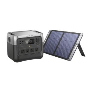 Ugreen kitefr62015114 Kit de Energía Portátil / Estación 768 Wh / Salida AC 800 W (1600 W X-Boost) / Panel Solar 200 W / Batería LiFePO4 / IP67