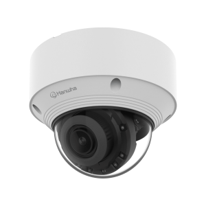 Hanwha Vision qnv-c6083r Cámara IP Tipo Domo Antivandálica 2 Megapíxel Serie Q-Core / Lente Motorizado 3.2 a 10mm / IR 40M / WDR 120db / Salida de video HDMI / Exterior IP66, IK10, NEMA 4X / H.265 & WiseStream