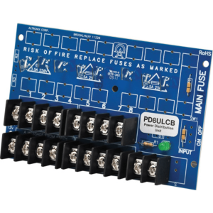 Altronix pd8ulcb Módulo de Distribución de Energía UL PD8ULCB / 8 Salidas Clase 2 PTC Protegidas / Entrada 12-24VDC o 24-28VAC / Auto-resetable / Montaje Incluido / Garantía de Por Vida
