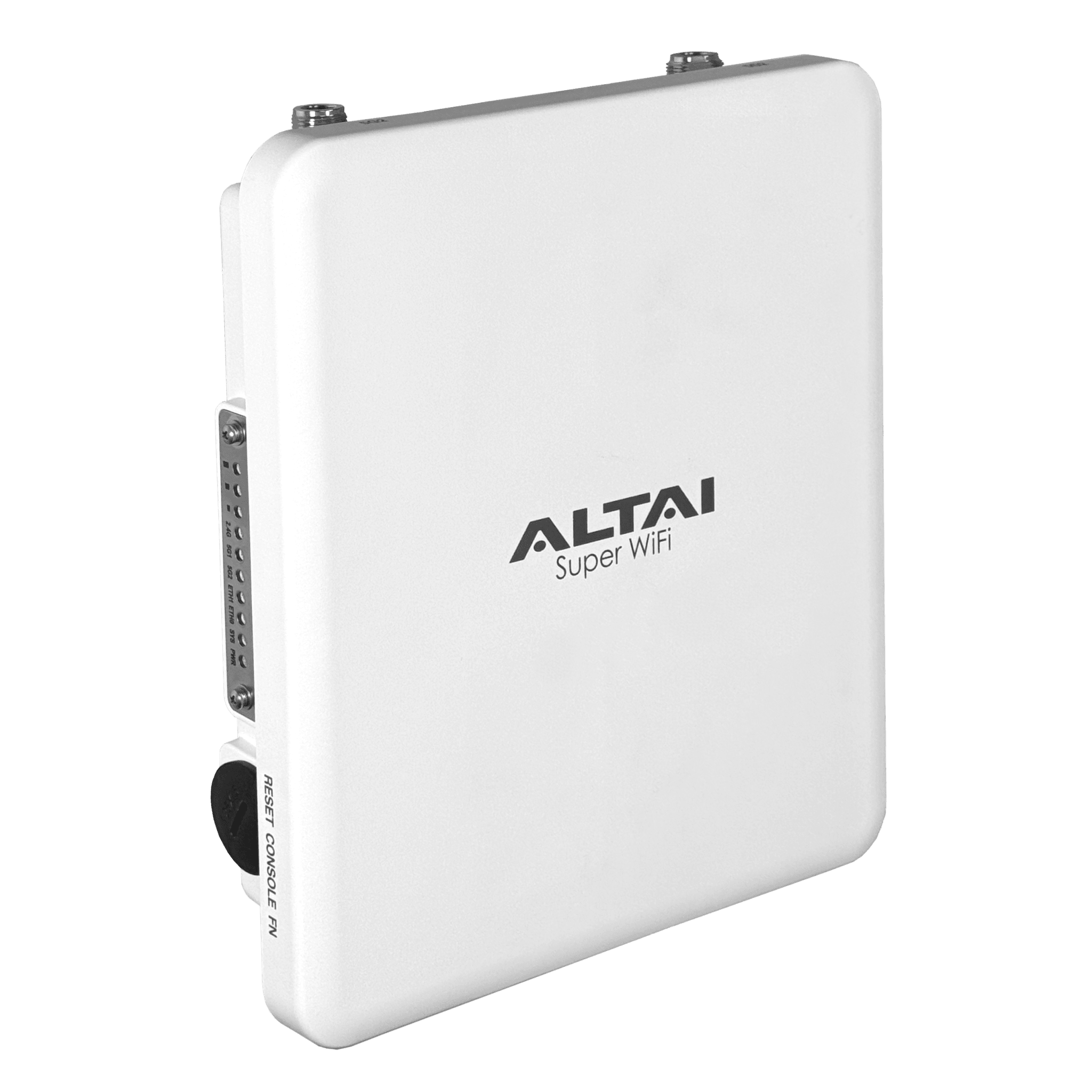 Altai Technologies a660-s Punto de Acceso Wi-Fi 6 Mesh Tri-Radio Exterior / 4.177 Gbps / Dual-Band 2.4 GHz y 5 GHz / 2 Radios con Antenas Sectoriales Integradas / 1 Radio en 5 GHz Conectorizado con 2 Conectores N Hembra/ IP67 / Compatible con WPA3 / Auto-Configuración y Aut