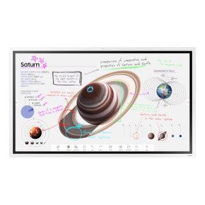 Samsung Electronics wm55fx Pizarra Interactiva Digital / 55 4K UHD (3840x2160) / Touch IR 20 Puntos / Whiteboard 4 Usuarios Simultáneos / Tizen 9.0 / WiFi / VESA 400x400