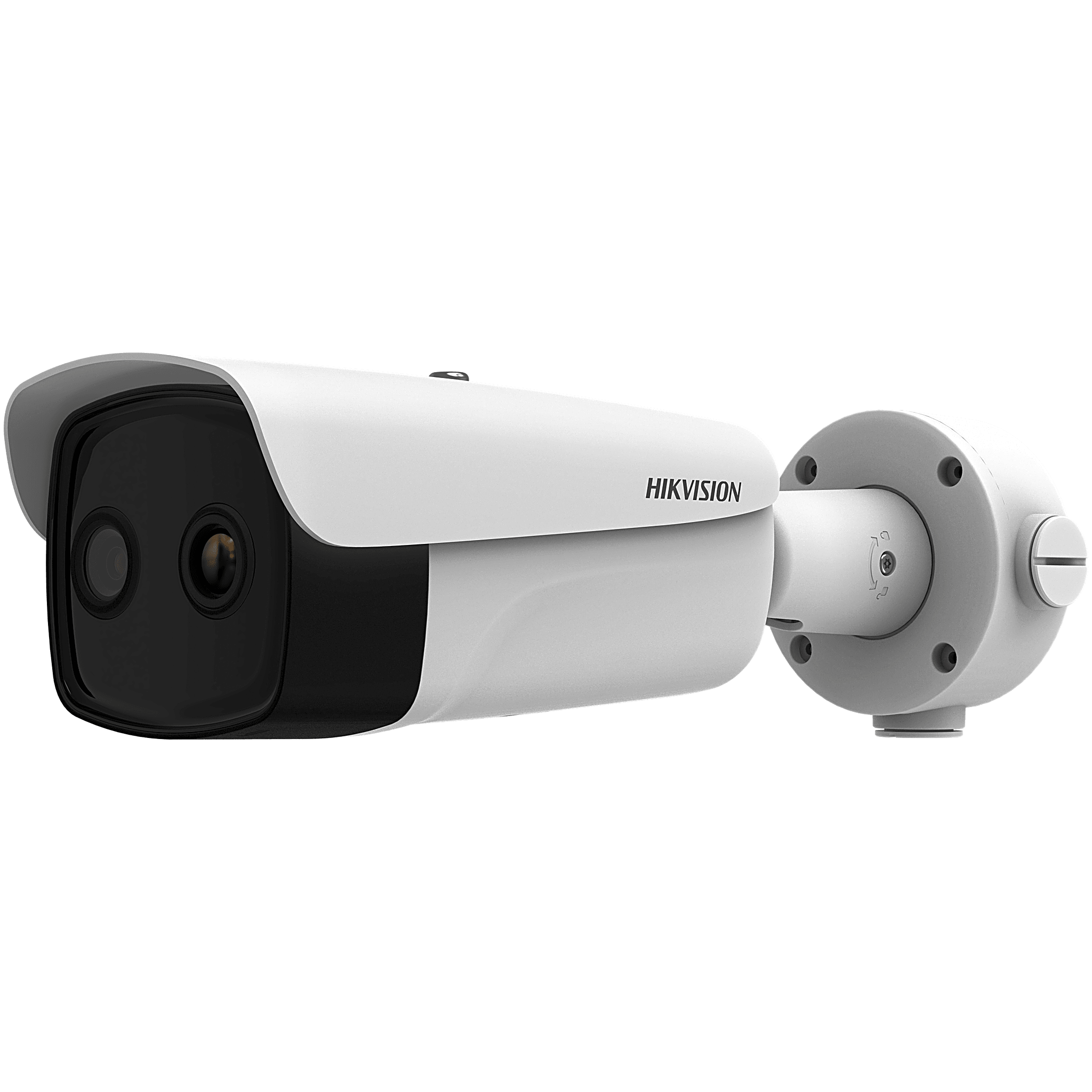 Hikvision hm-td2638-10/g1/t3y (HIKMICRO) Bala IP Bi-Espectral / Térmica (384 X 288 / 9.7 mm) / Óptico (4 MP / 6.4 mm) / IA GUANLAN / Rango: -20°C a 150°C / 8°C Tolerancia / Detección de Fuego y Humo / Alarma Visual y Audible / Dual Light / PoE / Antico