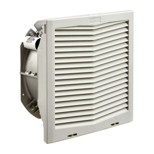 Hoffman hf1316414 Ventilador Con Filtro de Montaje Lateral HF13, Con Flujo de Aire de 395 CFM, 115 Vca, Color Gris Claro