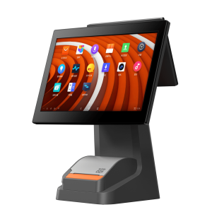 Sunmi d2splus Terminal POS de Escritorio / Pantalla 15.6 Full HD (1920x1080) / Impresora Térmica 80mm 250mm/s / Android OS / 4GB RAM + 64GB / WiFi Dual Band
