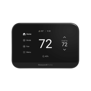 Honeywell Home Resideo thx900b2 Termostato Inteligente ElitePRO S900 / Pantalla Táctil 4.3 pulgadas / WiFi + Bluetooth + Matter / Control 3H/2C Bomba Calor o 2H/2C Convencional / Sensor Humedad / Diseño Elegante Blanco o Negro / ENERGY STAR