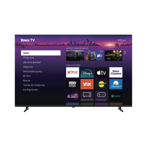 Syscom r50xuq-l1 SmartTV QLED 50 Pulgadas 4K UHD / Resolución 3840x2160 / 3 HDMI con ARC / Wifi Integrado / Smart TV ROKU / VESA 200x200 mm