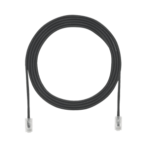 Panduit utp28x6bl Cable de Parcheo UTP Cat6A, CM/LSZH, Diámetro Reducido (28AWG), Color Negro, 6 ft.