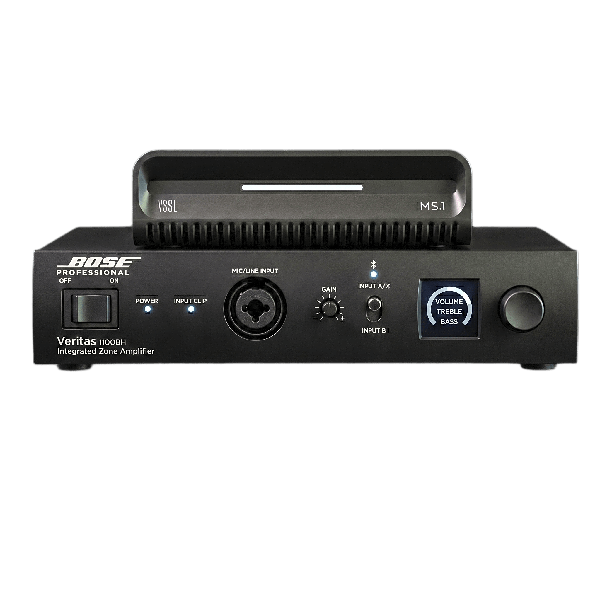 Vssl ms1/250bl KIT Amplificador Veritas 250BL y Streamer de Audio Modular MS.1 | PoE + USB-C | HDMI eARC + Óptica + RCA | Bluetooth LE Audio | WiFi | Control4-Crestron-Elan-RTI-URC-Savant-Lutron | AirPlay2-GoogleCast-SpotifyConnect