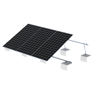 Epcom vektor21 Sistema de Montaje Solar VEKTOR21 / Estructura Ajustable Aluminio AL6005-T5 / Patas Frontales y Ajustables / Bases Cemento Personalizables / Ángulos 10°-30° / Torque 11-13 Nm