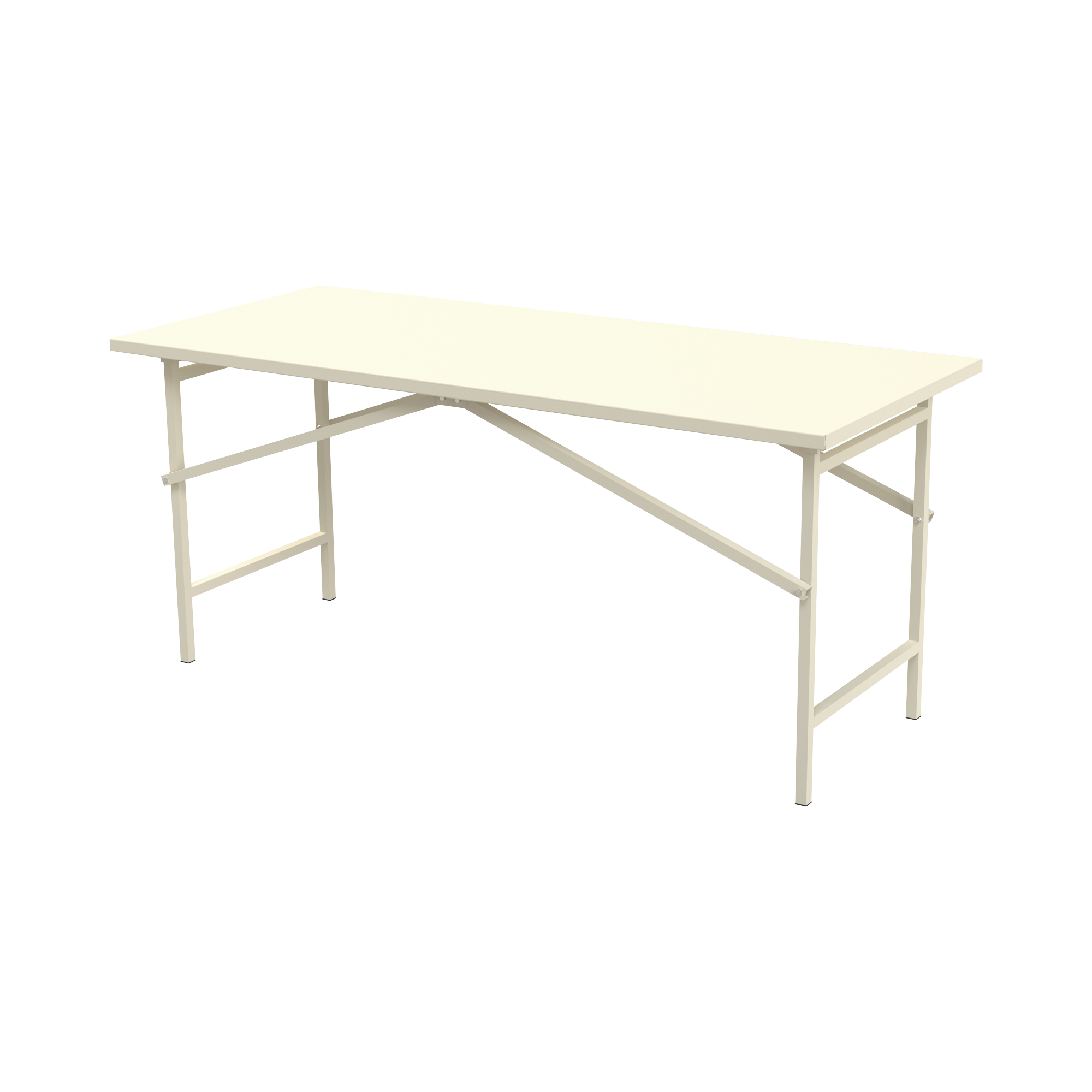 Epcom Industrial eimesa250 Mesa de Trabajo Plegable 100% para Trabajos Pesados (1832x791x813mm).