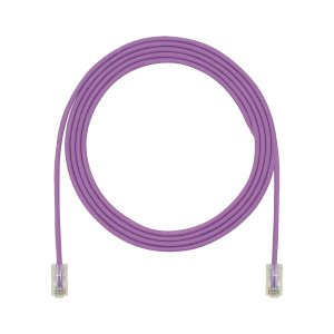 Panduit utp28x15vl Cable de Parcheo UTP, Cat6A, 24 AWG, CM, Color Violeta, 4.57 Metros (15 Pies)