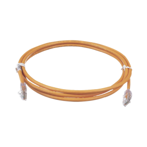 Panduit utpsp5ory Cable de Parcheo TX6, UTP Cat6, 24 AWG, CM, Color Naranja, 1.52 Metros (5 Pies)