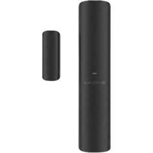 Hikvision ds-pdmc-eg2-wb(b)/black (AX PRO) Contacto Magnético Inalámbrico + 2 ZONAS PARA AGREGAR SENSORES CABLEADOS / Color Negro / 3 en 1 / Soporta 2 Zonas Cableadas