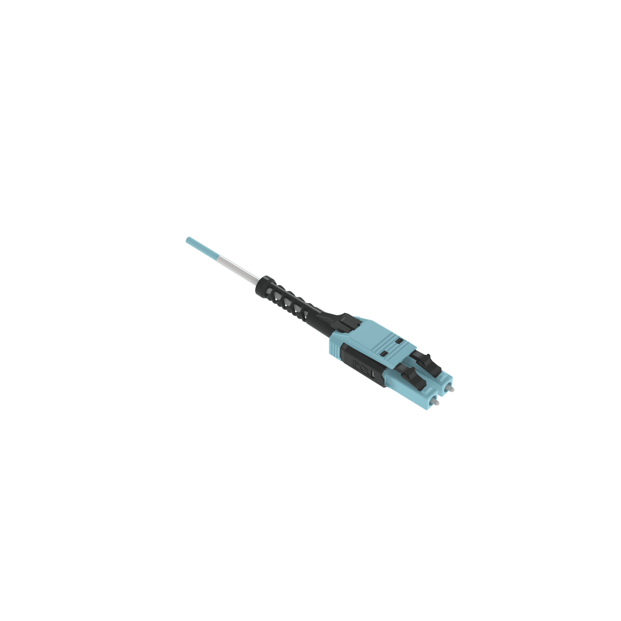 Panduit fz2rlu1u1onm003 Jumper de Fibra Óptica Multimodo 50/125 OM4, LC-LC Uniboot Duplex, LSZH, Color Aqua, 3 Metros (9.84 Pies)