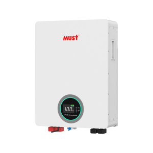 Must lp16-48100 Batería de Litio Ferrofosfato LiFePO4 100Ah 51.2V / Tecnología LFP Cobalto Free/ ?6000 Ciclos Vida Útil / BMS Inteligente Integrado / Comunicación CAN-RS485-WiFi / 5 Años Garantía