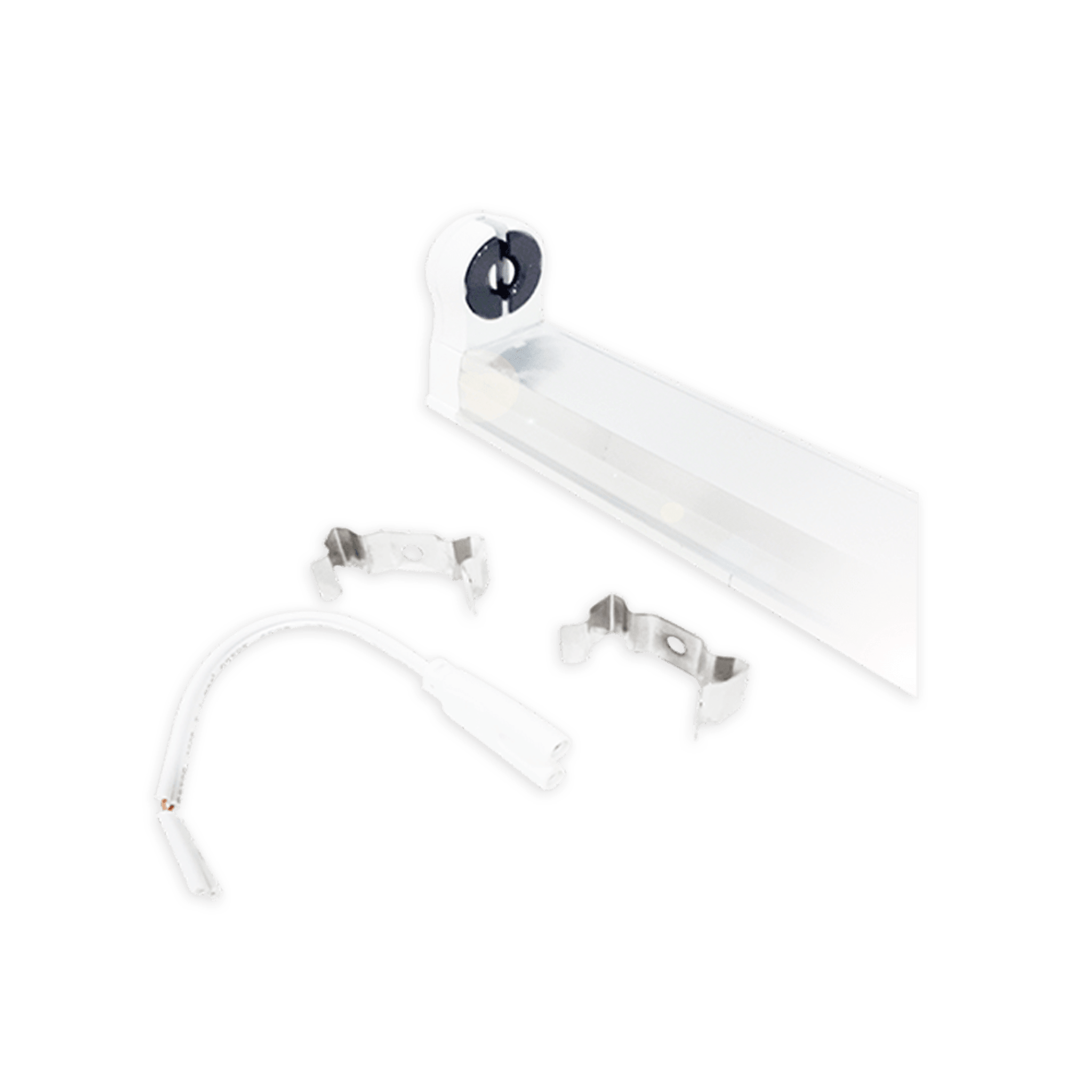 Jwj jbpa Portalámparas de 120 cm para Tubo T8