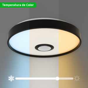 Jwj jlar-3003 Luminario LED JLAR-3003 / 30W / 2400 Lúmenes / Bluetooth Control App / Voltaje 85-265V / Temperatura 6500K Fría / Garantía 3 Años