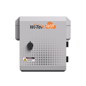 Wi-Tek wi-iotboxminiv1 Gabinete de Acero Ventilado para Exterior 250 x 250 x 180 mm con Rieles DIN y 4 Placas Laterales para Montaje de Equipos por Fuera