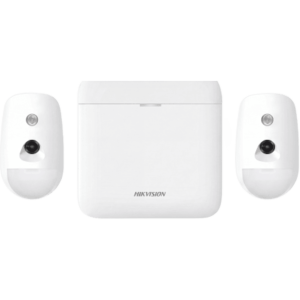 Hikvision ax-pro-kit-gsm-pir-cam (AX PRO) KIT de Alarma AX PRO / Incluye: 1 Hub con GSM 3G/4G y Batería de Respaldo / 2 Detectores de Movimiento con Cámara (PIRCAM) / Compatible con Hik-Connect P2P