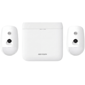Hikvision ax-pro-kit-pir-cam (AX PRO) KIT de Alarma AX PRO / Incluye: 1 Hub con Batería de Respaldo / 2 Detectores de Movimiento con Cámara (PIRCAM) / Compatible con Hik-Connect P2P