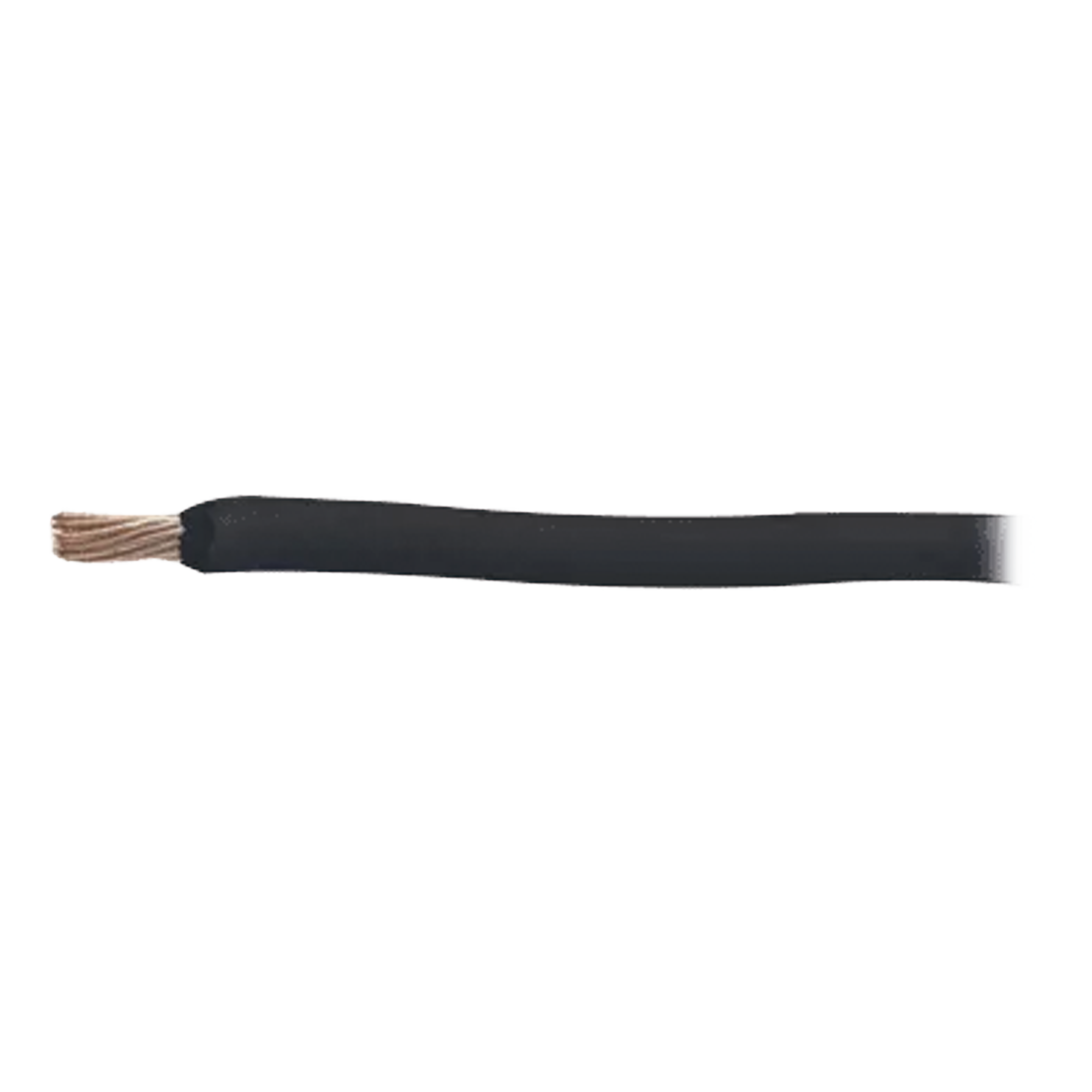 Indiana sly346blk*25mts Cable de Cobre Recubierto THW-LS Calibre 2/0 AWG 19 Hilos Color Negro (Retazo de 25 metros)