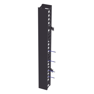 Linkedpro By Epcom lpcv-24s-dr Kit Organizador Vertical de Cable Sencillo para Rack Abierto de 24 Unidades para EIQR3224 y EIRL5524DR.