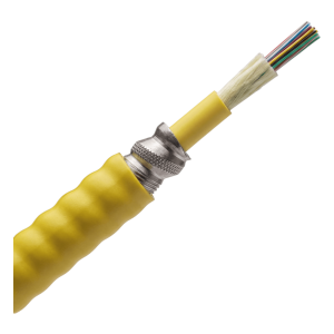 Panduit fspr912y Cable de Fibra Óptica de 12 Hilos, Monomodo OS2, Interior, Armada, Tight Buffered 900um, OFCR (Riser), Precio Por Metro