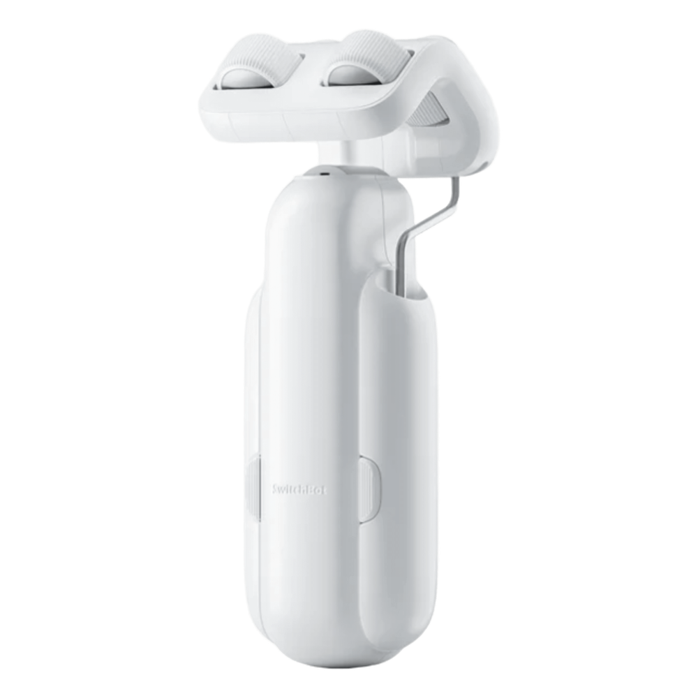 Switchbot switchbotcr3v2 Motorizador de Cortinas SwitchBot Curtain 3, Bluetooth 5.0, Batería 3350 mAh, Control App iOS/Android, Compatible Alexa/Google Home/Siri, Touch & Go, Sensor de Luz, Instalación Universal