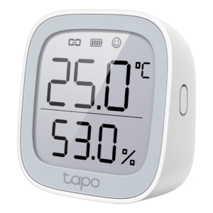 Tp-Link tapo-t315 Monitor Inteligente de Temperatura y Humedad / Pantalla E-Ink 2.7 / Sensor Suizo de Alta Precisión / Automatización Smart Home / 868-922 MHz