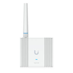 Ubiquiti usl-gateway Gateway SuperLink Inalámbrico de Largo Alcance y Baja Latencia para Sensores UniFi Protect con Alcance de hasta 2 km, Alimentación PoE/USB-C y Montaje en Pared o Riel DIN