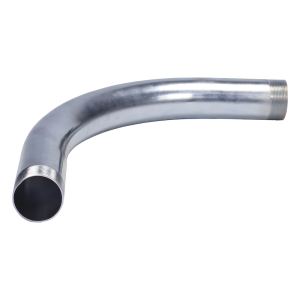 Jupiter ju-pg-300-cod Curva/Codo de 90° de 3 (76mm) pared gruesa con rosca galvanizado etiqueta amarilla