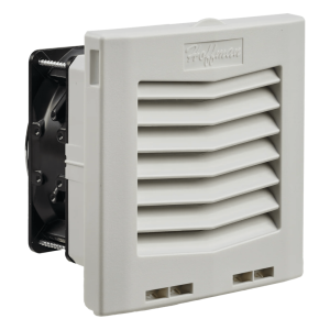 Hoffman hf0516414 Ventilador con Filtro de Montaje Lateral HF05 / Flujo de Aire 35 CFM (59 m³/h) / 115 Vca / IP54 / Color Gris Claro