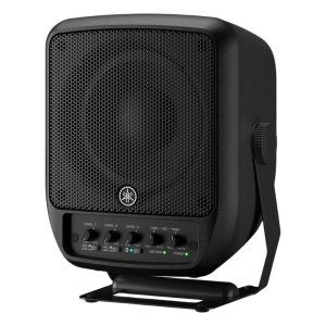Yamaha stagepas 100btr-mkii Sistema de Audio Portátil 100w | Altavoz 6.5 Coaxial | Consola de 3 canales | Bluetooth | Incluye Batería Recargable | Carga por UCB-C