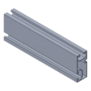 Basel n00015 Basel N Rail 4.72 /Riel de Aluminio para Montaje de Modulos Fotovoltaicos / Aluminio Serie 6000 / 3.74 kg por Pieza / Compatible con Techos Planos e Inclinados
