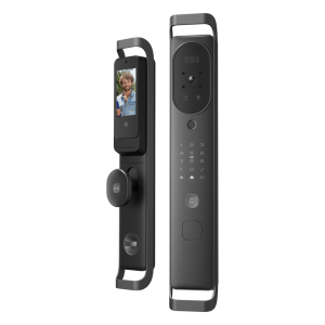 Lndu h10 Cerradura Inteligente Multibiométrica / Reconocimiento Facial + Venas Palma + Huella Digital / Teclado Numérico + Tarjetas IC + NFC / Pantalla HD 4.5 Pulgadas / Batería Doble 4000mAh + 2500mAh / Conexión WiFi 2.4GHz / App Smart