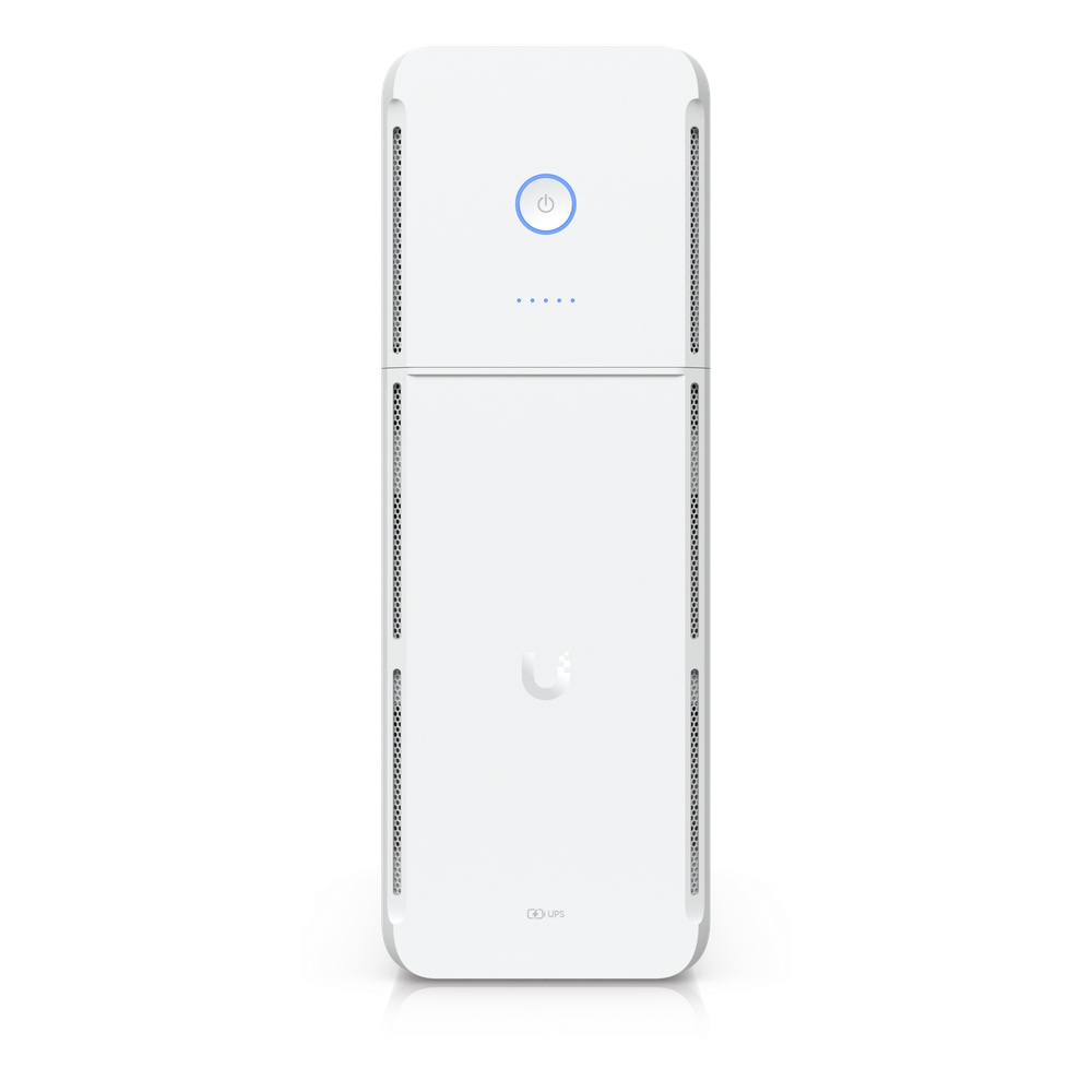 Ubiquiti ups-tower Sistema de Alimentación Ininterrumpida (UPS) de 1 kVA Administrado, 5 Tomas con Respaldo y 5 con Protección contra Sobretensión, Batería Hot-Swappable de 108 Wh, Compatible con NUT y Apagado Seguro para UNVR y UNAS