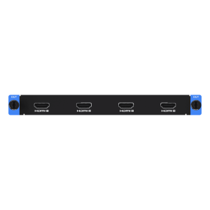 Hikvision ds-c66s-04ho Tarjeta de Salida HDMI 4 Canales / 4K por Puerto / HDMI 1.4 / Audio HDMI / 2.6 MP por Puerto / Compatible Serie C66S