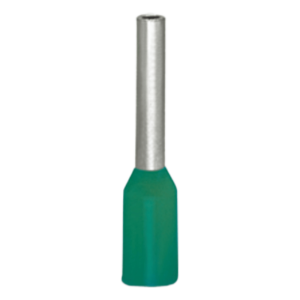 Wago 216-322 Manguito Terminal / Sección 0.34 mm² (22 AWG) / Longitud Total 10 mm (0.39 in) / Camisa Plástica Estándar / Cincado Galvanizado / Turquesa Claro / Paquete 1000 UDS