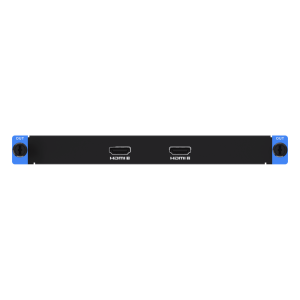 Hikvision ds-c66s-02ho/4k Tarjeta de Salida HDMI 4K 2 Canales / 4K60 / HDMI 2.0 / 8.84 MP por Puerto / 16 Capas Video Wall / Compatible Serie C66S