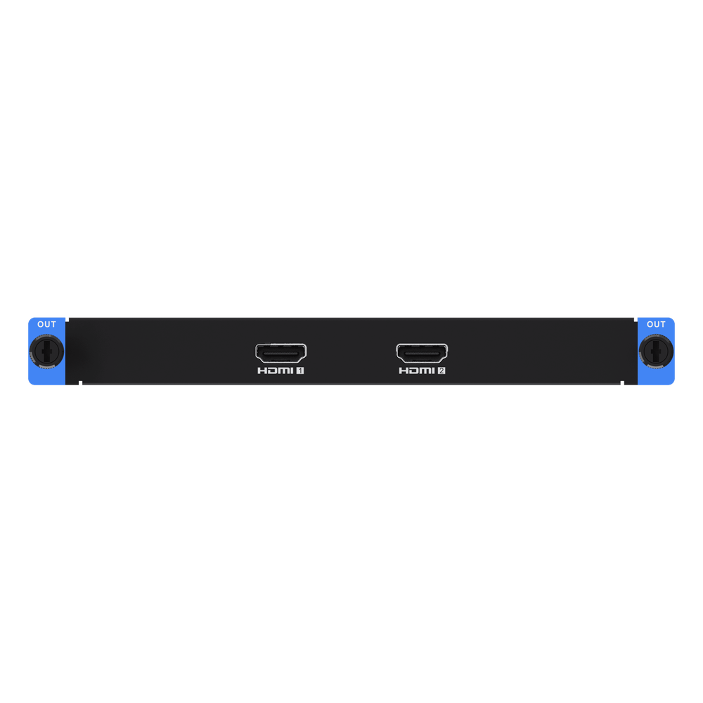 Hikvision ds-c66s-02ho/4k Tarjeta de Salida HDMI 4K 2 Canales / 4K60 / HDMI 2.0 / 8.84 MP por Puerto / 16 Capas Video Wall / Compatible Serie C66S