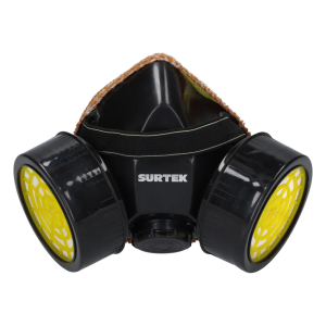 Urrea sys-resm2 Respirador de Media Cara / Protección contra Contaminantes Aéreos / Diseño de Media Cara / Doble Cartucho Intercambiable / Incluye 2 Cartuchos para Vapores Orgánicos / Variedad de Filtros / Sellado Cómodo / Válvul