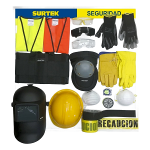 Surtek tsegu1 Tabla Exhibidora de Equipo de Seguridad.
