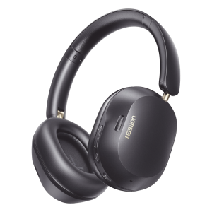 Ugreen 35757 Auriculares HiTune Max5c Híbridos con Cancelación Activa de Ruido / Bluetooth 5.4 / Autonomía 75 Horas (ANC OFF) / Codecs AAC-SBC-LDAC / Respuesta en Frecuencia 20Hz-40kHz / Carga USB-C / Estuche de Carga con Batería 600mAh