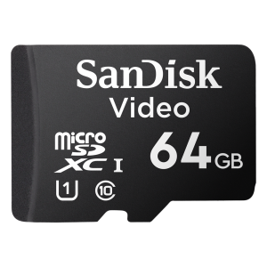Sandisk sdsdqas4064gbp Memoria microSD SanDisk 64GB / Alta Resistencia / Videovigilancia / Clase 10