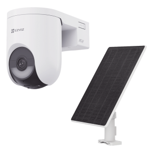 Ezviz cshb8c/sp/4g/w Kit Cámara PT 4G y Wi-Fi / 2K+ (4Megapixel) / IA Detección Humano-Vehiculo / Color Nocturno / Batería 5200 mAh / IP65 / Incluye Panel Solar 5W IP65